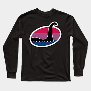 Bisexual Nessie Cryptid Pride Long Sleeve T-Shirt